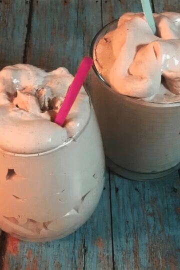 Creamy Keto Chocolate Frosty