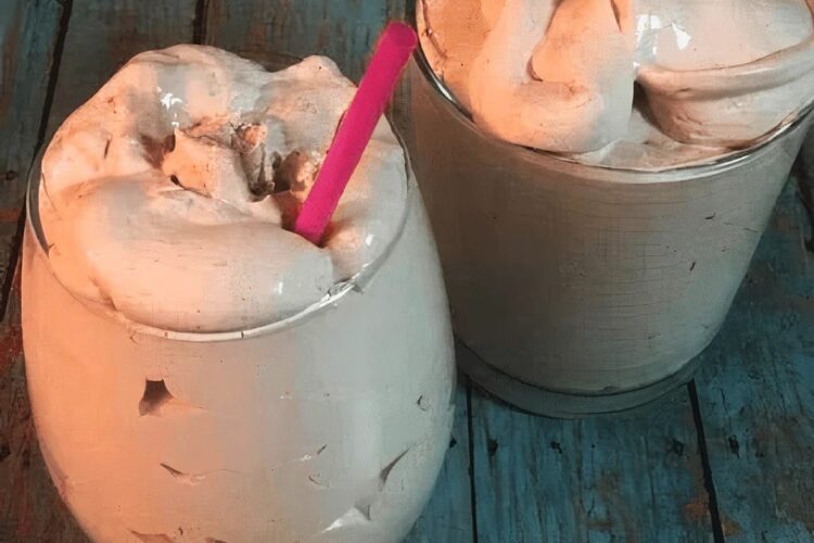 Creamy Keto Chocolate Frosty