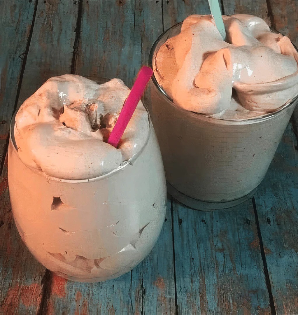 Creamy Keto Chocolate Frosty