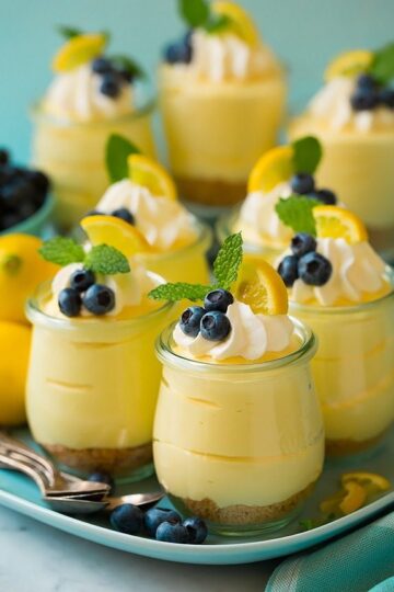 Keto Creamy Lemon Cheesecake Mousse