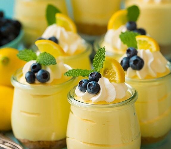 Keto Creamy Lemon Cheesecake Mousse